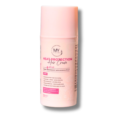 Крем-термозахист MY COSMETICS HAIR CREAM HEAT PROTECTION 10 в 1 100 мл 6174 фото