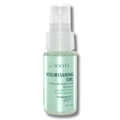 Масло SOLVEE Lueur Nourishing Oil для питания, блеска и гладкости волос 30 мл 10224 фото