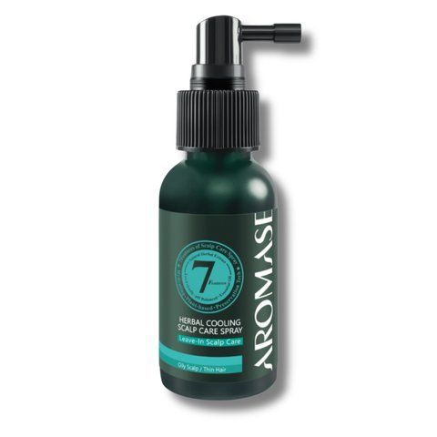 Спрей AROMASE Herbal Cooling Scalp Care Spray Охлаждающий успокаивающий жирной кожи головы 40 мл 10078 фото