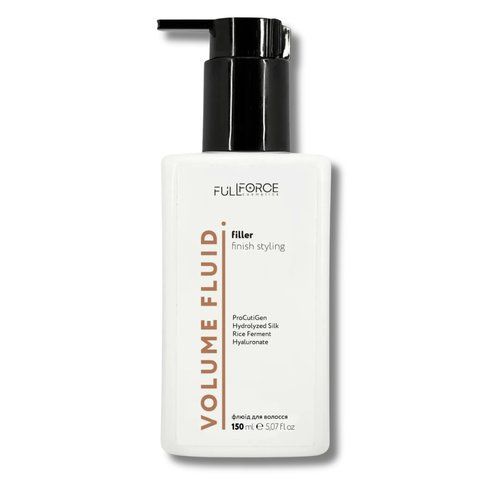 Флюїд FULL FORCE VOLUMЕ FLUID REPLUMPING FINISH STYLING Відновлюючий фінішний для додаткового об&rsquo;єму 150 мл 10030 фото
