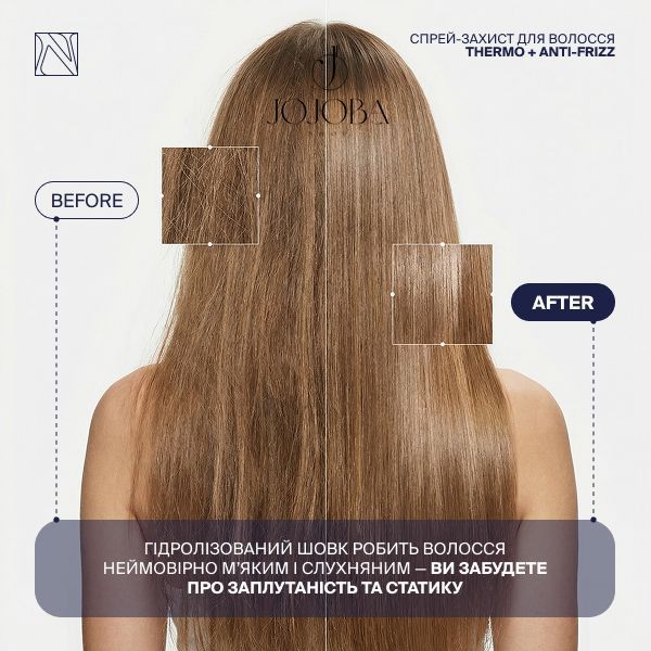 Професійний спрей-захист NATUREAL THERMO + ANTI-FRIZZ 100 мл 10031 фото