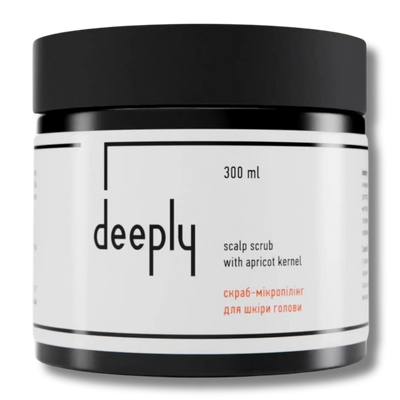 Скраб DEEPLY SCALP SCRUB WITH APRICOT KERNEL для кожи головы 300 мл 5152 фото