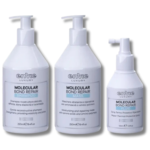 Набір ENVIE Molecular Bond Repair для відновлення волосся (2 х 250 мл, 1 х 100 мл) 1121 фото