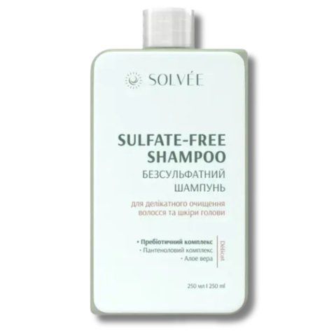 Шампунь SOLV&Eacute;E Delicat безсульфатний для делікатного очищення волосся та шкіри голови 250 мл 10378 фото