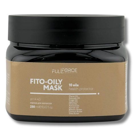 Фіто маска протектор 10 олій FULL FORCE PS FITO OILY hair mask 250 мл 1009 фото