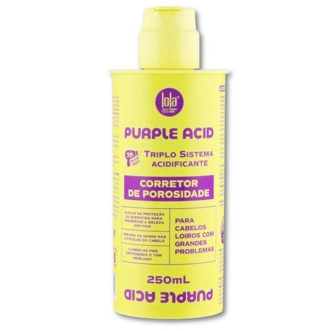 Корректор LOLA FROM RIO Purple Acid Porosity Corrector для уменьшения пористости блонда и поддержания цвета 250 мл 10117 фото