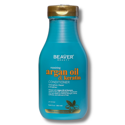 Кондиціонер BEAVER Argan Oil & Keratin 350 мл 4002 фото