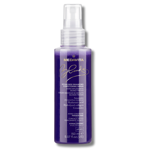 Спрей-кондиционер MEDAVITA BLONDIE Ice Blond Enhancing Conditioning Serum для усиления холодных оттенков блонда и тонирования 150 мл 1213 фото