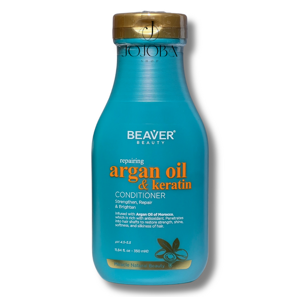 Кондиціонер BEAVER Argan Oil & Keratin 350 мл 4002 фото