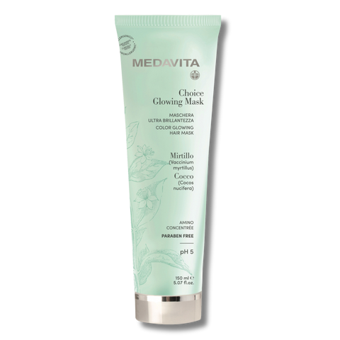 Маска MEDAVITA CHOICE Glowing Mask Marschera Ultra Brillantezza Питательная &laquo;Сияние цвета&raquo; 150 мл 3046 фото