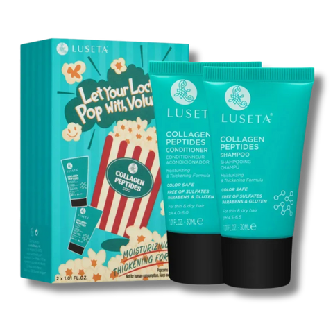 Набір Luseta Beauty Collagen Peptides для об'єму та зволоження тонкого волосся (30 мл + 30 мл) 1641 фото