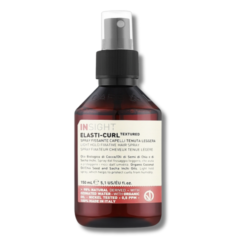 Фіксувальний спрей INSIGHT Elasti-Curl Textured Light Hold Fixative Hair Spray легкої фіксації 150 мл 1077 фото