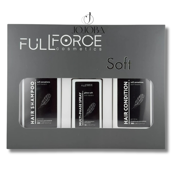 Набор FULL FORCE SOFT SET WITH KERATIN FOR DAILY CARE с кератином для ежедневного ухода 750 мл 1000_2 фото