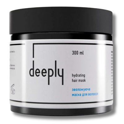 Маска DEEPLY HYDRATING HAIR MASK Зволожуюча 300 мл 5146 фото