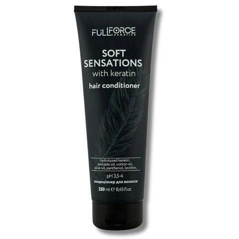 Кондиціонер FULL FORCE Soft Sensations пом&rsquo;якшуючий з кератином 250 мл 1862 фото