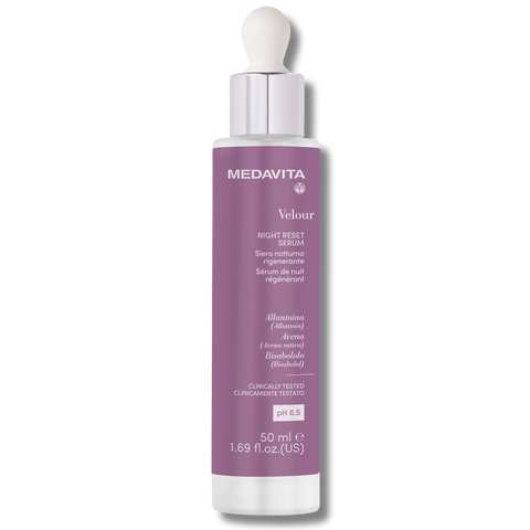 Ночная сыворотка MEDAVITA Velour Night Reset Serum Успокаивающая для чувствительной кожи головы и лица 50 мл 1266 фото