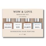 Набор миниатюр духов для волос WOW & LOVE Miniature set Shimmering Hair Perfume 10235 фото