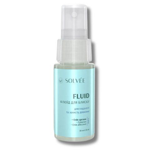 Флюид SOLVEE Lueur Fluid для блеска, гладкости и защиты длины волос 30 мл 10138 фото