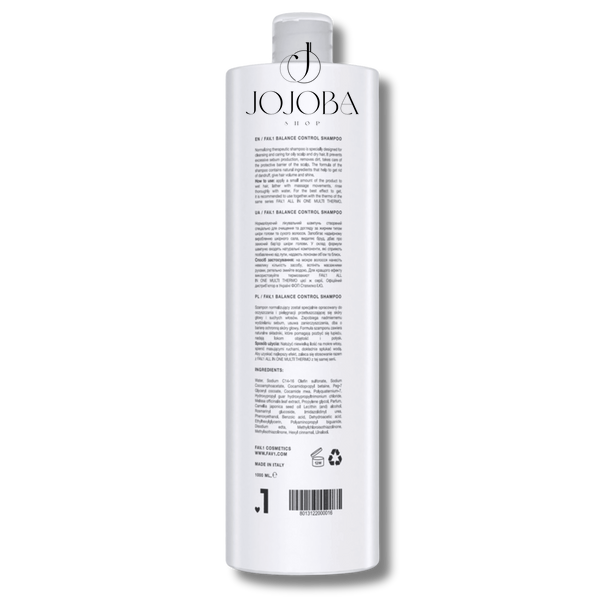 Шампунь FAV.1 BALANCE CONTROL SHAMPOO Нормалізуючий 1000 мл 1546 фото