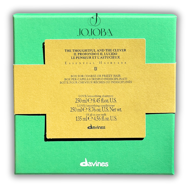 Набор DAVINES LOVE SMOOTH KIT Бокс для жестких и непослушных волос 7136 фото