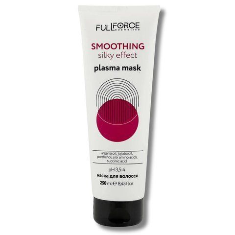 Плазма-маска FULL FORCE Plasma Mask Smoothing Silky Effect для розгладження з шовковистим ефектом 250 мл 1866 фото