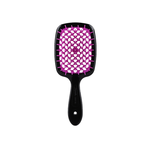 Щітка JANEKE 1830 МАЛЕНЬКА Small Superbrush Чорна з фіолетовим 6006_036 фото