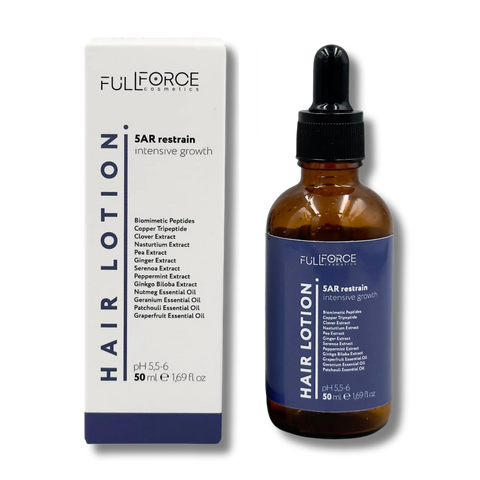 Лосьйон-блокатор 5AR для росту волосся FULL FORCE HAIR LOTION 5AR RESTRAIN INTENSIVE GROWTH 50 мл 5169 фото