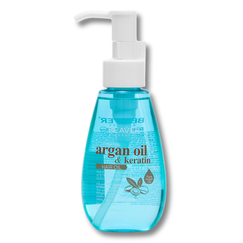 Масло BEAVER Repairing Argan Oil & Keratin Hair Oil для восстановления поврежденных волос 100 мл 1748 фото