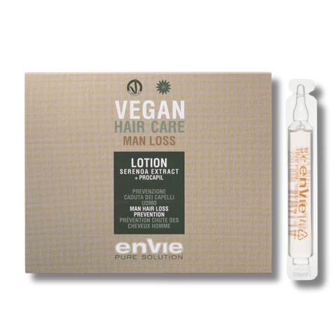 Лосьон ENVIE VEGAN MAN LOSS в ампулах лечебный против выпадения 8 x 10 мл 1136 фото