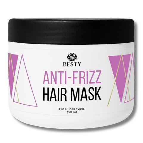 Маска BESTY Anti-frizz Hair Mask для гладкості, відновлення та блиску волосся 350 мл 10388 фото