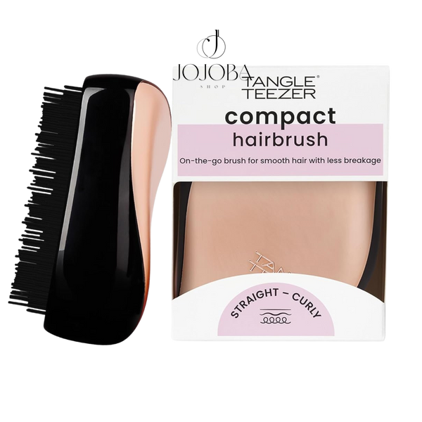 Расческа TANGLE TEEZER Compact Styler Rose Gold Black 6029 фото