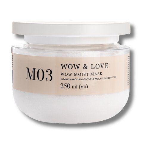 Маска WOW & LOVE M03 WOW MOIST MASK інтенсивна зволожуюча 250 мл 10146 фото