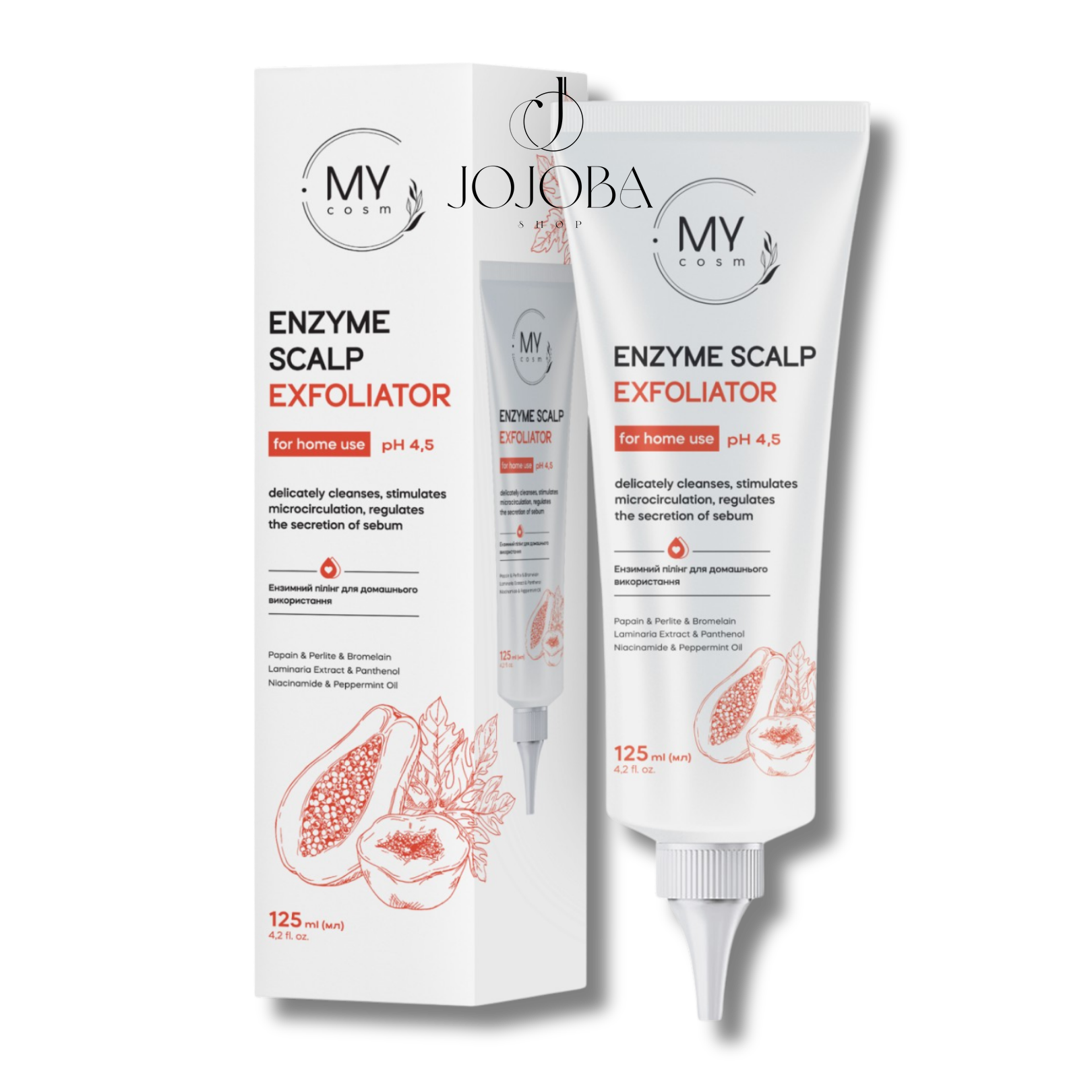 Энзимный пилинг для кожи головы MY COSMETICS ENZYME SCALP