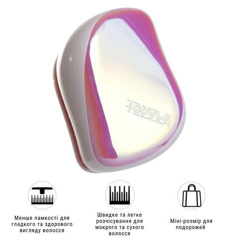 Расческа TANGLE TEEZER Compact Styler Rose Glitter 6006_043 фото