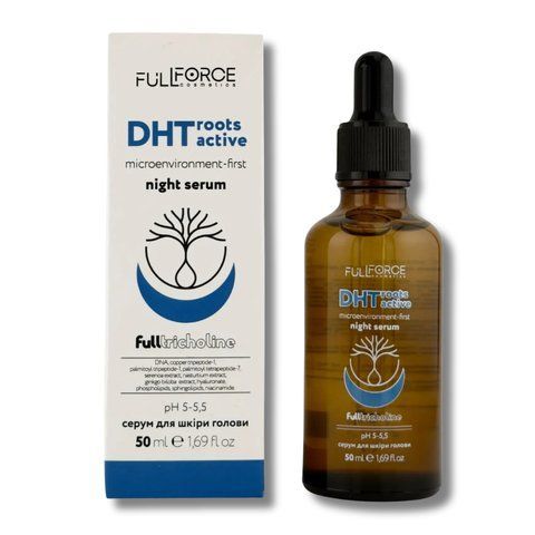Нічний серум FULL FORCE Night serum DHT Roots Active блокатор-стимулятор 50 мл 10021 фото