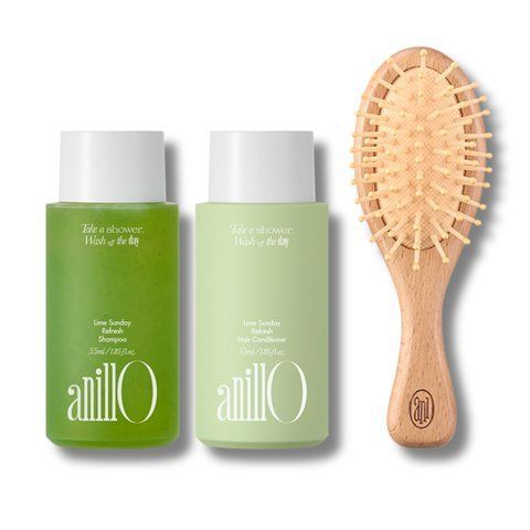 Набір ANILLO Lime Sunday Refresh Hair & Brush set 10247 фото