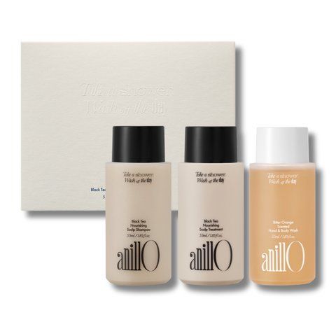 Дорожній набір ANILLO Black Tea & Bitter Orange Travel Shower Set 10248 фото