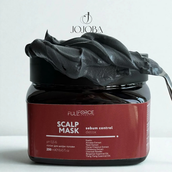 Маска-глина FULL FORCE SCALP MASK SEBUM CONTROL DETOX для жирного типу шкіри голови 250 мл 5128 фото