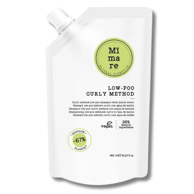 Шампунь MIMARE CURLY METHOD LOW-POO SHAMPOO для кучерявого волосся 480 мл 3159 фото