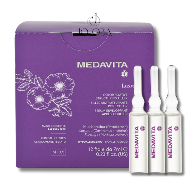 Філер MEDAVITA LUXVIVA Color Fixative Structuring Filler для фіксації кольору 12 х 7 мл 2161 фото