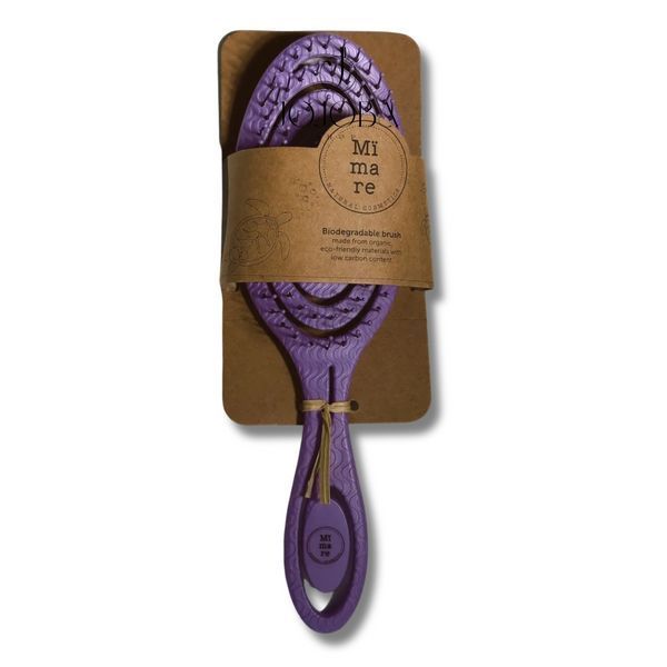 Расческа MIMARE Biodegradable Brush VIOLET фиолетовый 10108 фото