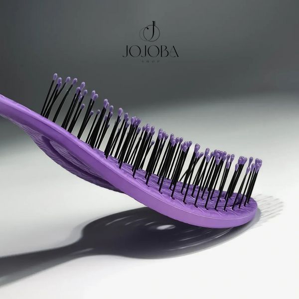 Расческа MIMARE Biodegradable Brush VIOLET фиолетовый 10108 фото