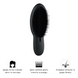 Гребінець TANGLE TEEZER The Ultimate Finisher Black 6014 фото