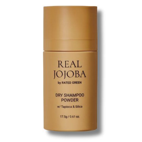 Сухой шампунь-пудра RATED GREEN Real Jojoba Dry Shampoo Powder для жирной кожи головы и объема волос 17,5 г 10401 фото