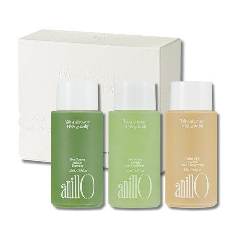 Дорожній набір ANILLO Lime Sunday & Amber528 Travel Shower Set для волосся і тіла 165 мл 10112 фото
