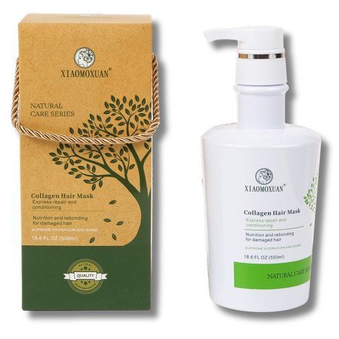 Маска XIAOMOXUAN COLLAGEN HAIR MASK Відновлююча 550 мл 10154 фото