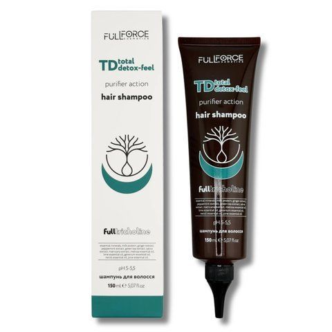 Шампунь FULL FORCE TD TOTAL DETOX-FEEL hair shampoo для шкіри голови з детокс ефектом 150 мл 10495 фото