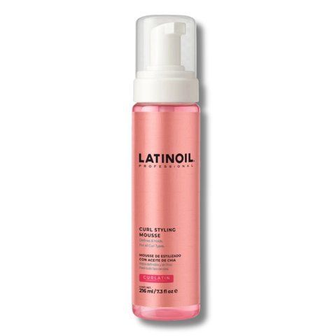 Мус LATIN OIL CHIA CURL STYLING MOUSSE для укладання кучерів 216 мл  1892 фото