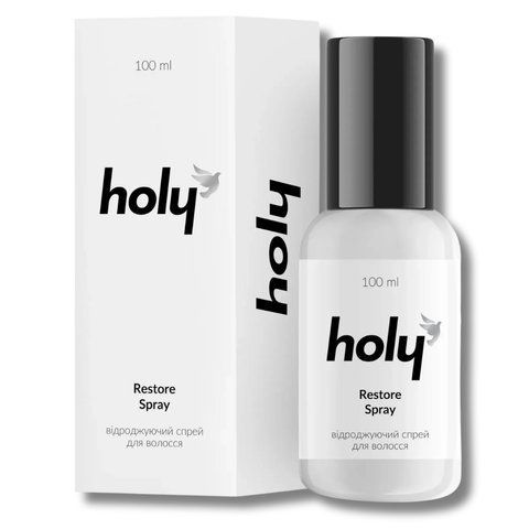 Спрей HOLY restore spray Возрождающий для волос 100 мл 1888 фото