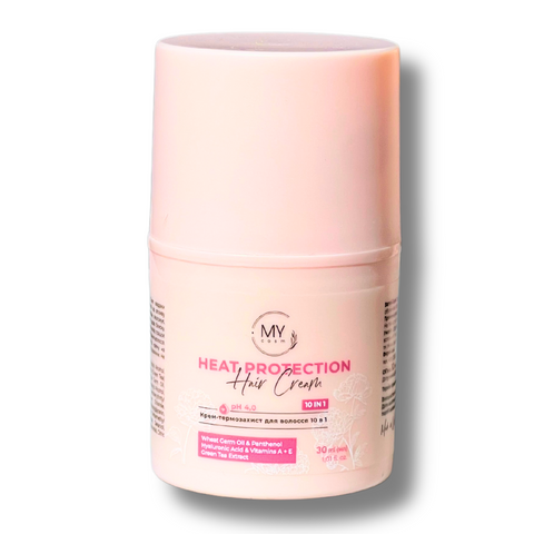 Крем-термозахист MY COSMETICS HAIR CREAM HEAT PROTECTION 10 в 1 30 мл 982 фото